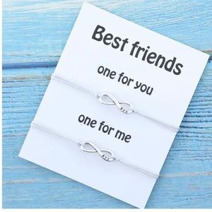$2 MAKE A WISH CARD BRACELET. NEW. $2 When BUNDLED WITH 3 OR MORE ITEMS